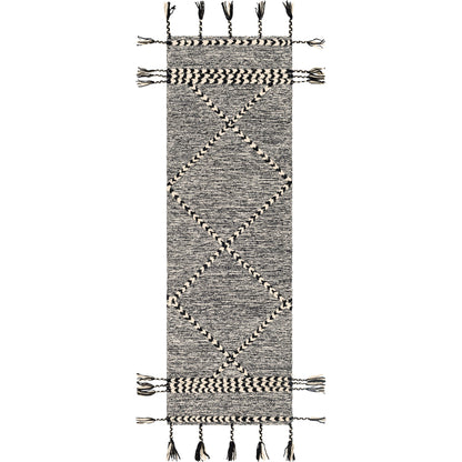 Zanafi Tassels Rug - 24568 by Surya. Made from 100% wool in a unique style.