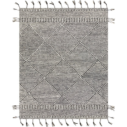 Zanafi Tassels Rug - 24568 by Surya. Made from 100% wool in a unique style.