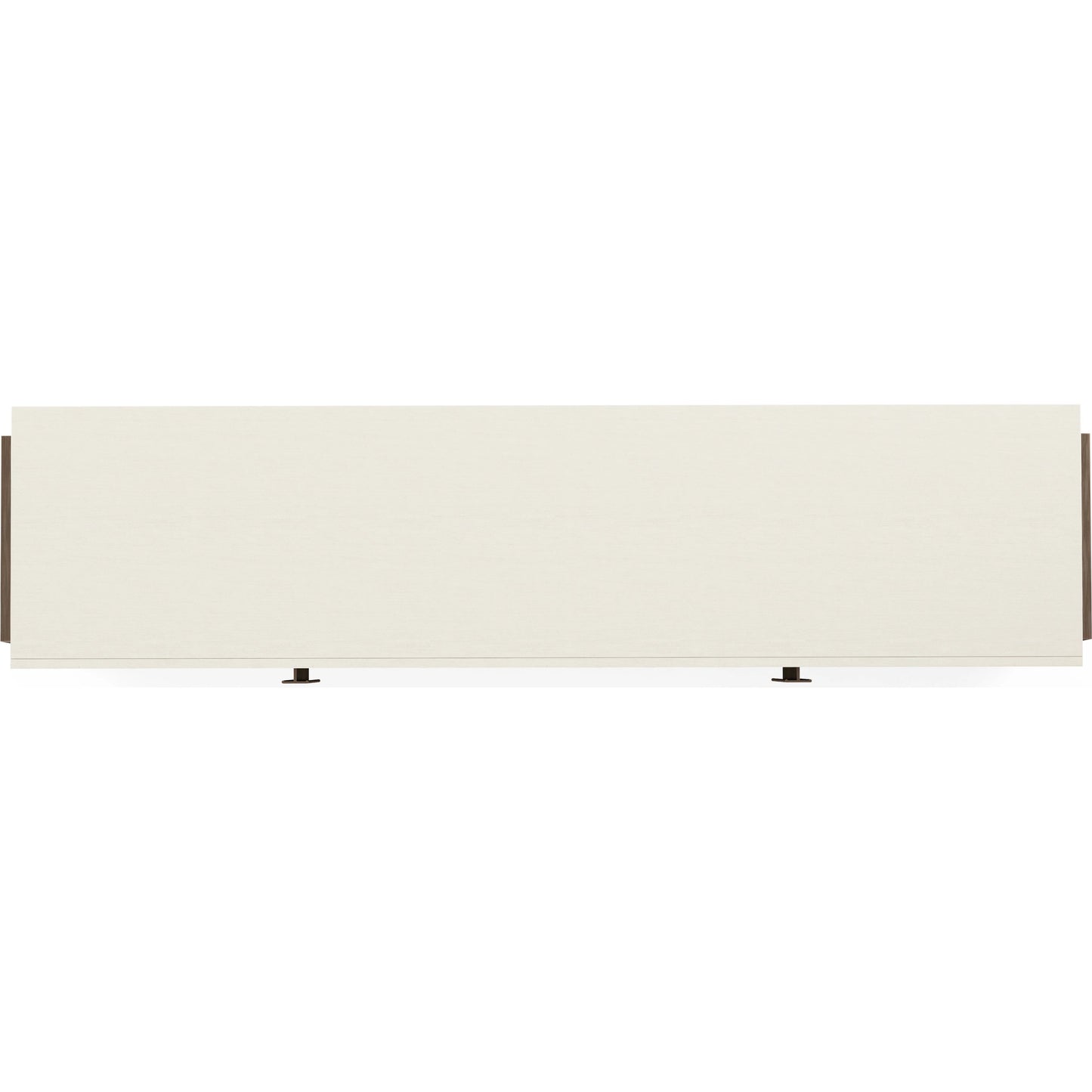 004 SI-2064937 | Additional Silo | Blanc Credenza by A.R.T. Furniture in alabaster, burnished bronze. Made from parawood solids, resin, metal in a modern style.