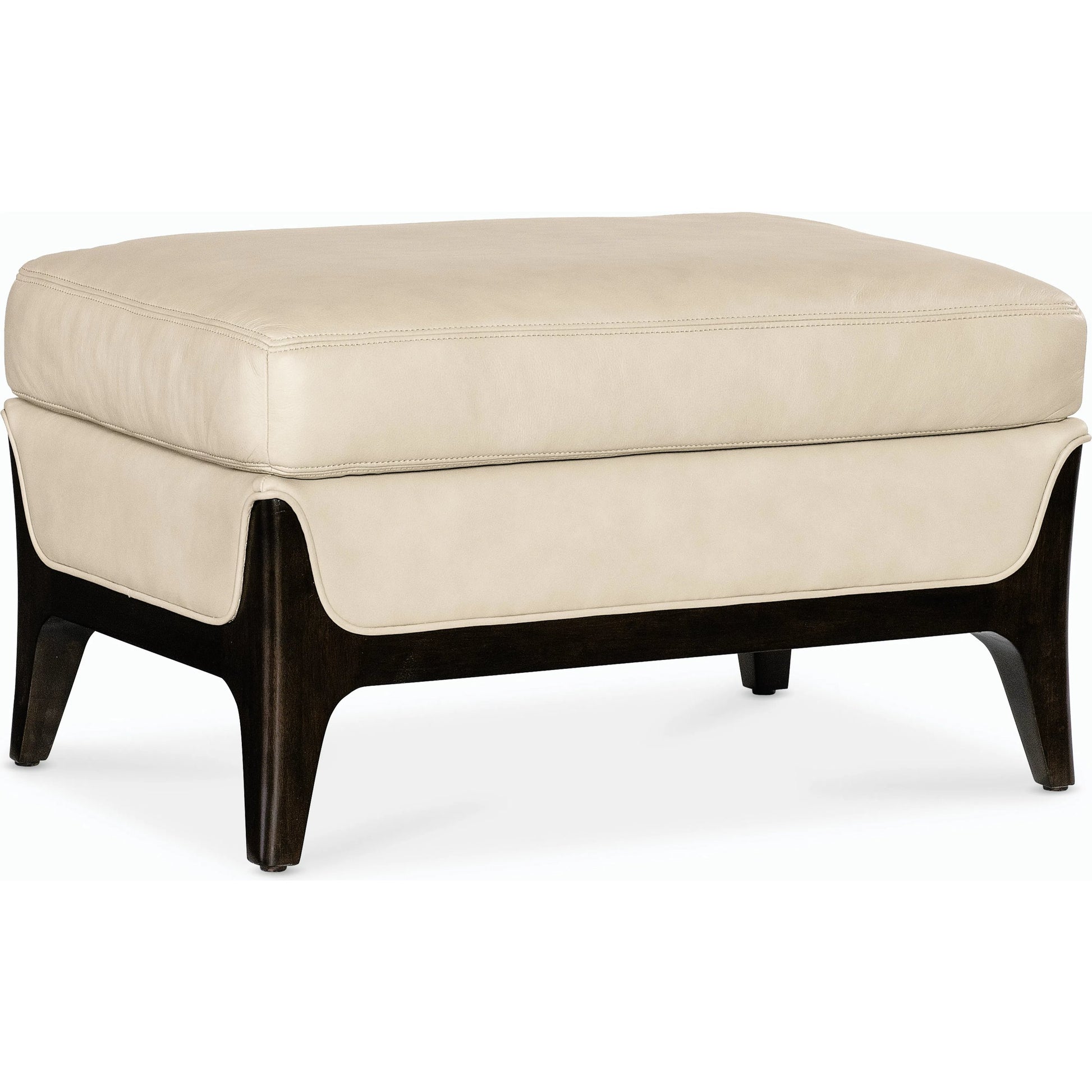 Sophia Ottoman by Hooker Furniture in rich cathedral cherry. Made from unique in a modern style.