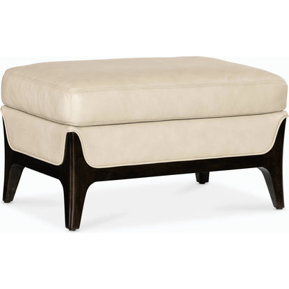 Sophia Ottoman by Hooker Furniture in rich cathedral cherry. Made from unique in a modern style.
