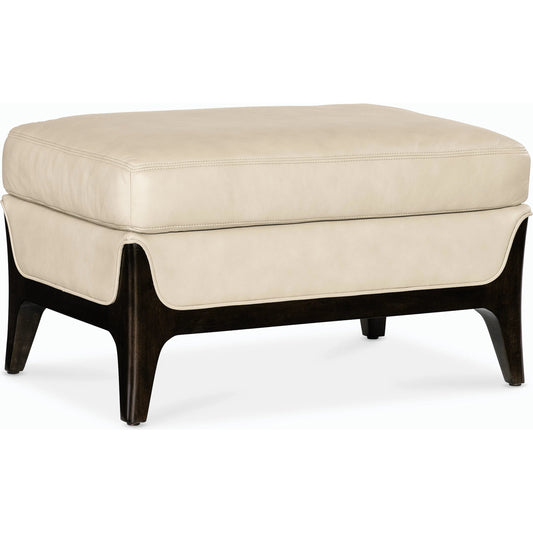 Sophia Ottoman by Hooker Furniture in rich cathedral cherry. Made from unique in a modern style.