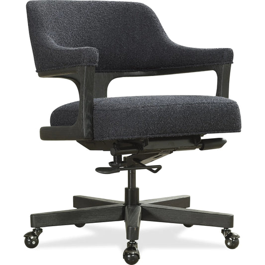 Briar Executive Chair by Hooker Furniture. Made from fabric in a traditional style.