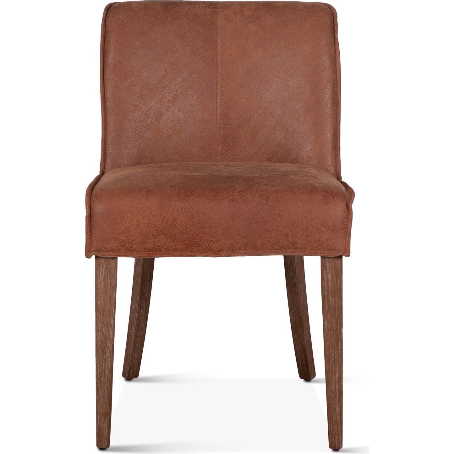 004 SI-1750337 | Additional Silo | Avery Side Chairs by World Interiors in weathered oak. Made from leather, oak wood in a rustic style.