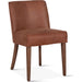 Avery Side Chairs by World Interiors in weathered oak. Made from leather, oak wood in a rustic style.