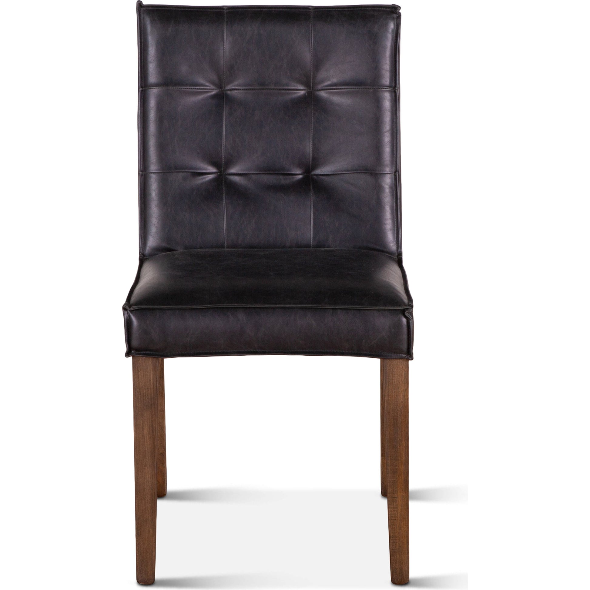 Avery Leather Dining Chairs by World Interiors. Made from wood, bi-cast leather in a modern style.