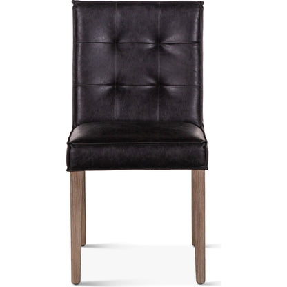 Avery Leather Dining Chairs by World Interiors. Made from wood, bi-cast leather in a modern style.