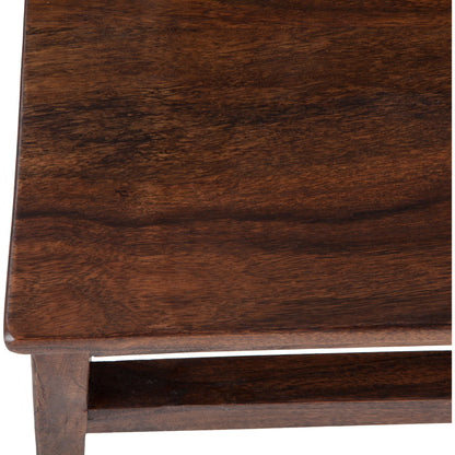 Nottingham Dining Chairs by World Interiors in brown and walnut. Made from acacia wood in a transitional style.