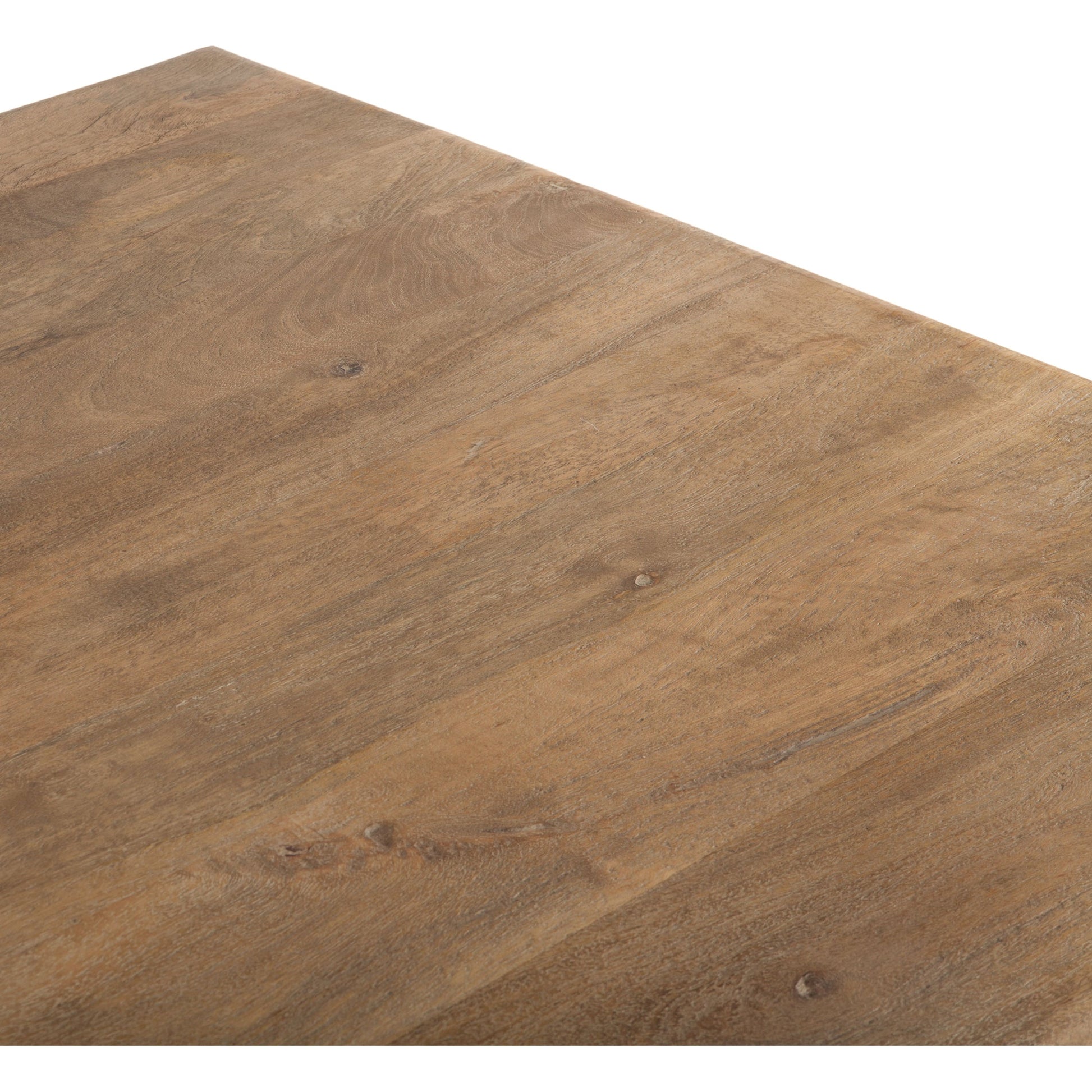 Pengrove Dining Table by World Interiors in light brown and antique oak. Made from mango wood in a cottage & farmhouse style.