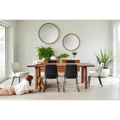 Winchester Mirror by Moe's Home Collection in antique. Made from aluminum, glass, mdf, iron, metal in a modern style.