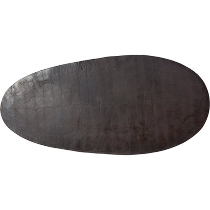 Nicko Coffee Table by Moe's Home Collection in black. Made from aluminum top in a modern style.