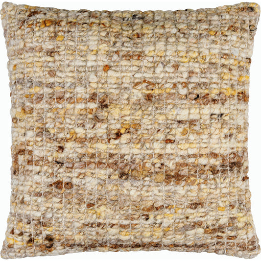 Zayden Pillow - 15645 by Surya. Made from front: 100% wool, back: 100% cotton in a modern style.