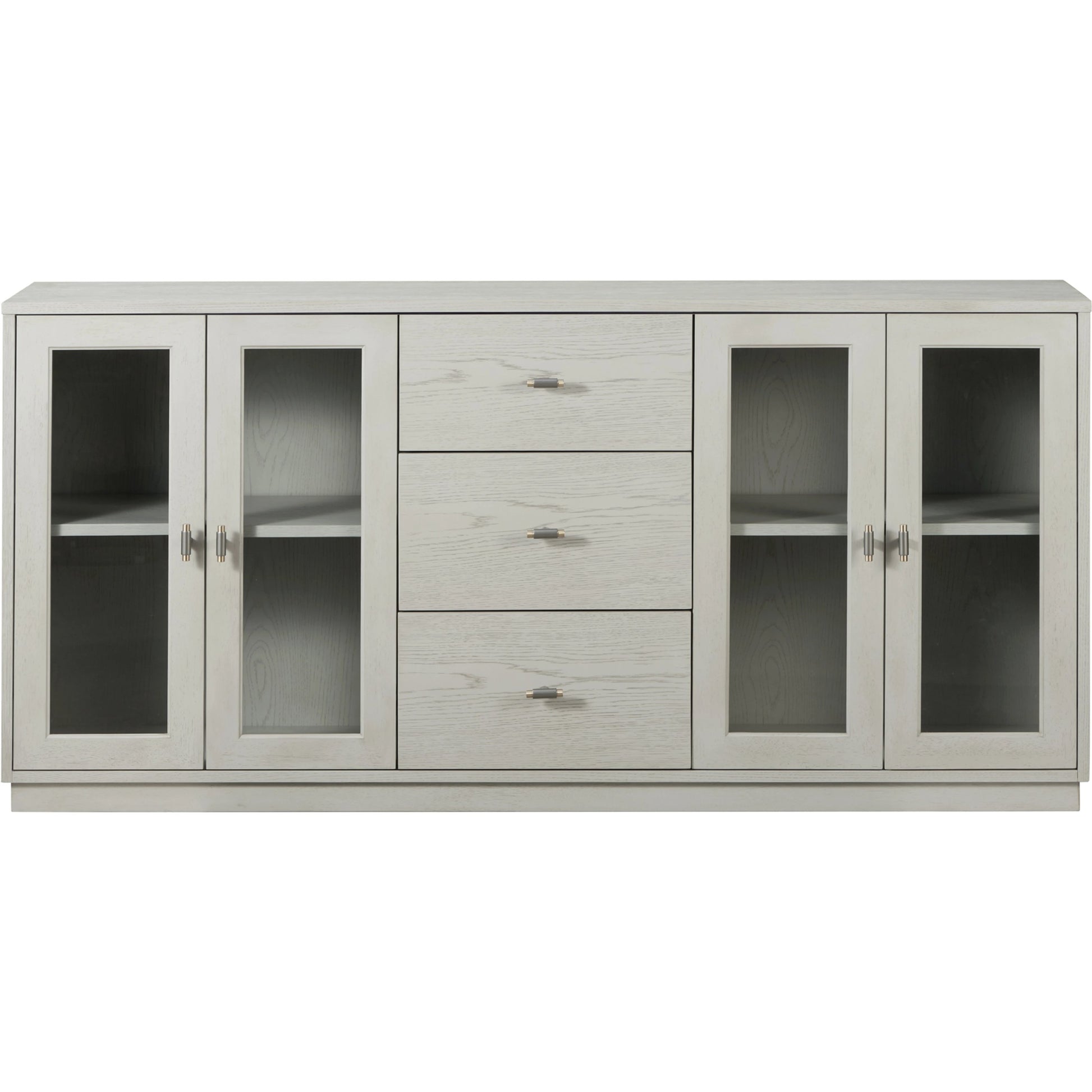 Zest 68" Sideboard by Zest in cream. Made from oak veneer in a modern style.