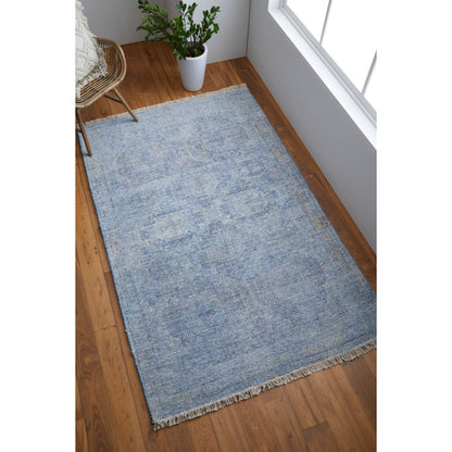 Caldwell Transitional Rug - 8804F by Feizy in blue, ivory. Made from wool, viscose in a unique style.