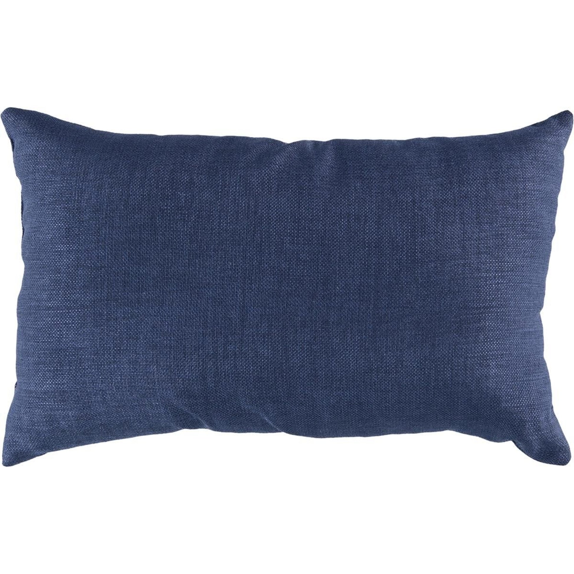 Storm Pillow - 17486 by Surya in navy. Made from 100% polyester in a modern style.
