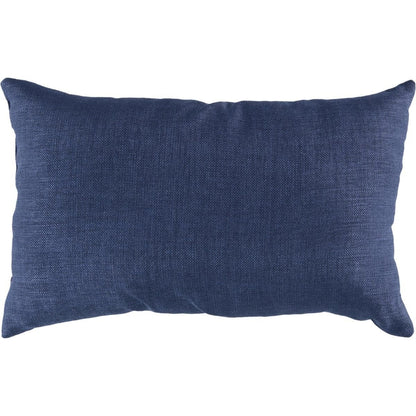 Storm Pillow - 17486 by Surya in navy. Made from 100% polyester in a modern style.
