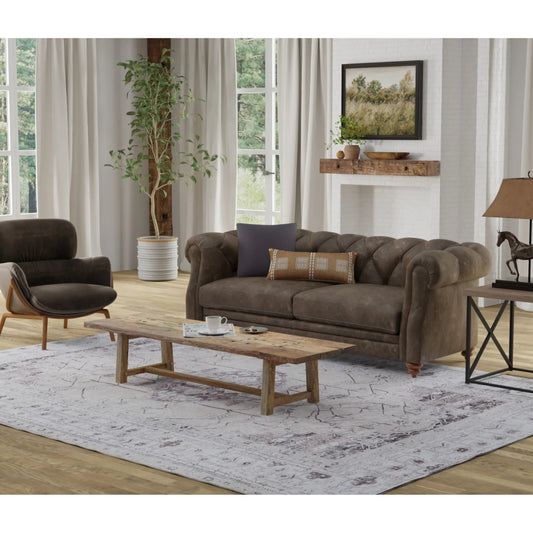 Percy Transitional Rug - PRC39PAF by Feizy in tan, ivory, gray. Made from polyester, cotton, viscose in a unique style.