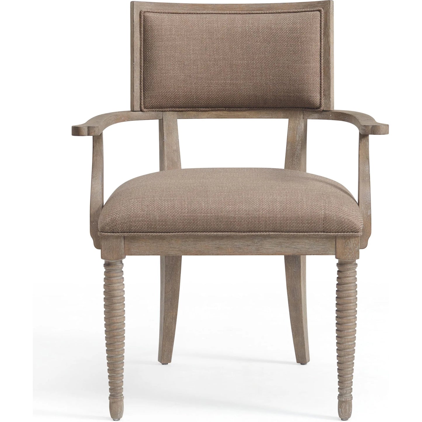 002 SI-2356214 | Additional Silo | Reforma Upholstered Arm Chair by A.R.T. Furniture in tapenade, wheat. Made from parawood solids, random match flaky oak veneers, foam, fabric in a traditional style.